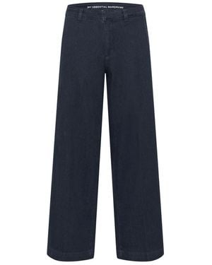 My Essential Wardrobe Wide Jeans - Azul
