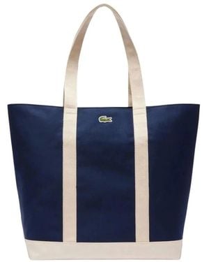Lacoste Tote Bags - Bleu