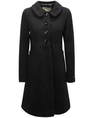 EMMA & GAIA Single-Breasted Coats - Black