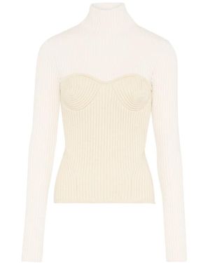 Jean Paul Gaultier Turtlenecks - Blanc
