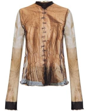 KNWLS Tops ,Bruin ,Polyester Halcyon Top