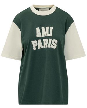 Ami Paris T-Shirts - Vert