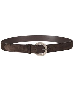 Orciani Peach Klassieke Leren Riem - Bruin