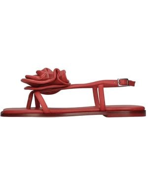 Vic Matié Flat Sandals - Red