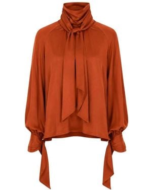 ROWEN ROSE Blouses - Arancione