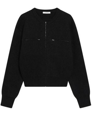 Lemaire Zipped Top - Zwart