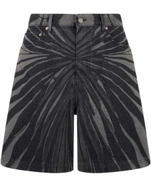 Roberto Cavalli Denim Shorts - Grey