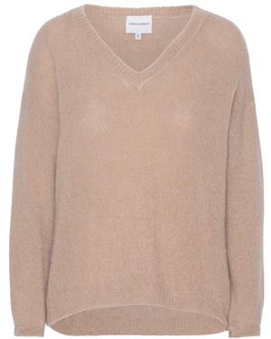 American Dreams V-Neck Knitwear - Neutro