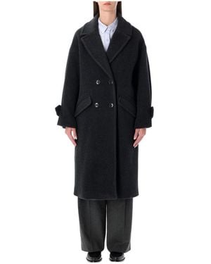 Sessun Mia Coat - Schwarz