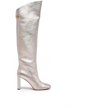 Maison Skorpios Heeled Boots - Yellow