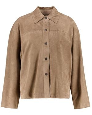Arma Leather Jackets - Marrone