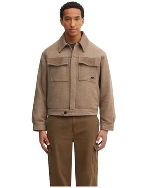 Filling Pieces Light Jackets - Marrone