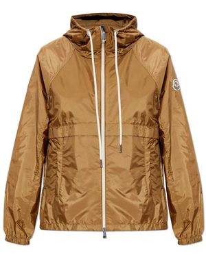 Moncler Light Jackets - Brown