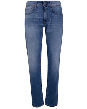 Incotex Slim-Fit Jeans - Azul