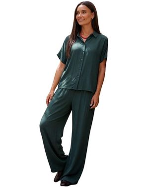 By-Bar Barley Viscose Blouse - Blauw
