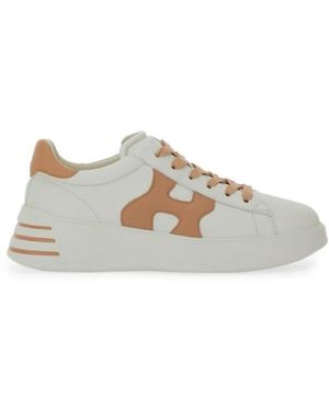 Hogan Schoenen ,Wit ,Rebel H564 Allacciato H