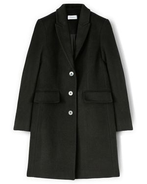 mötivi Single-Breasted Coats - Negro
