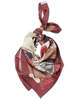 Burberry Accessoires ,Rood ,Ss Heritage Knight Ward - Roze