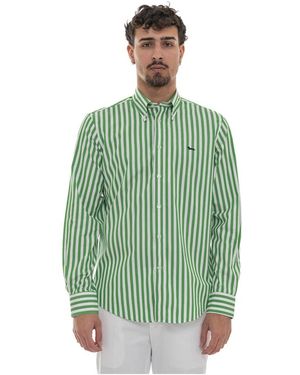 Harmont & Blaine Casual Shirts - Green