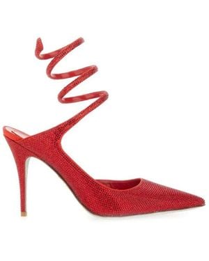 Rene Caovilla Court Shoes - Red