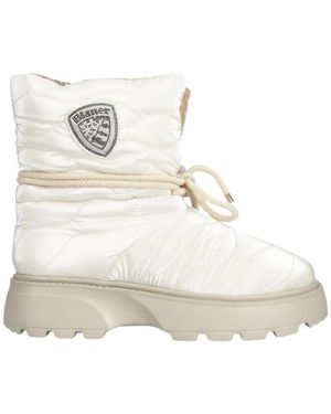 Blauer Winter Laarzen - Wit