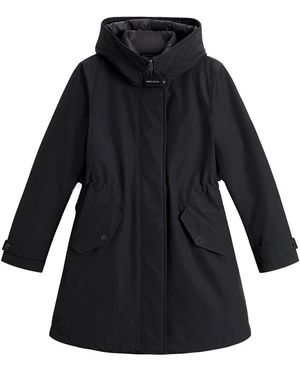 Woolrich Chaqueta Negra 3 En 1 Resistente Al Agua, Mujer, Talla - Negro
