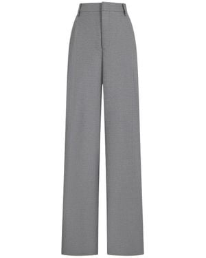 Blumarine Wide Trousers - Grey