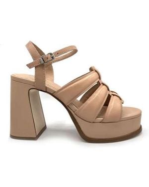 Ash High Heel Sandals - Brown
