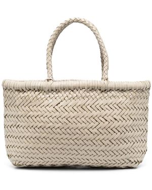 Dragon Diffusion Tassen ,Mini Flat Gora Basket - Metallic