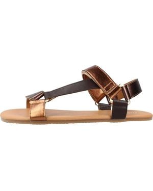 MTNG Flat Sandals - Marrón