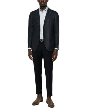 BRIGLIA Suit Trousers - Negro