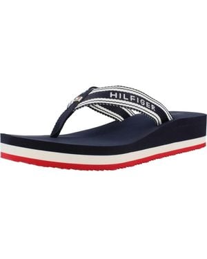 Tommy Hilfiger Schoenen ,Blauw ,Flip Flops