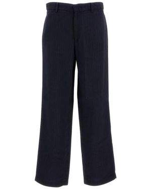 Barena Straight Trousers - Blue
