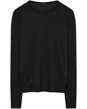 JOSEPH Round-Neck Knitwear - Black