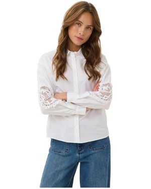 Kaffe Shirts - Blanco