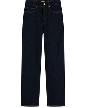 Tommy Hilfiger Jeans ,Blauw ,Denim Tapered Rinse Hw Ankle