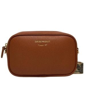 Emporio Armani Cross Body Bags - Marrone