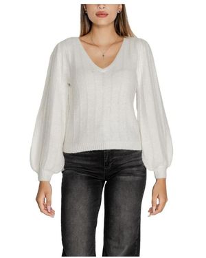 Guess V-Neck Knitwear - Grey