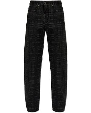 Burberry Straight Jeans - Negro