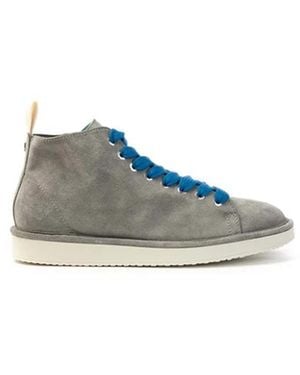 Pànchic Wildleder-Schnürschuhe - Blau