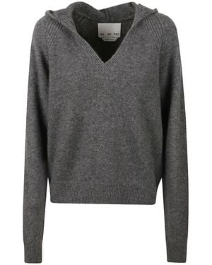 Sa Su Phi Hoody Pullover - Grau