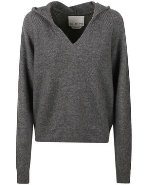 Sa Su Phi Hoody Sweater - Grijs