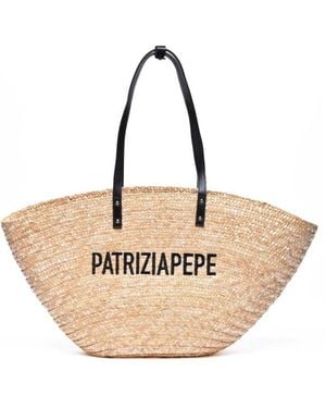 Patrizia Pepe Shoulder Bags - Neutro