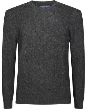 Polo Ralph Lauren Round-Neck Knitwear - Gris