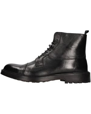 Exton Lace-Up Boots - Zwart