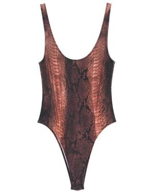 Jean Paul Gaultier One-Piece - Marrón