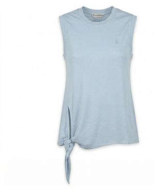 JW Anderson Hem Knot Tank Top - Blau