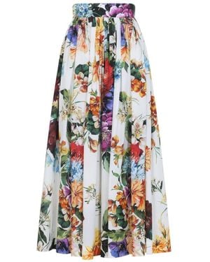 Dolce & Gabbana Midi Skirts - Blu