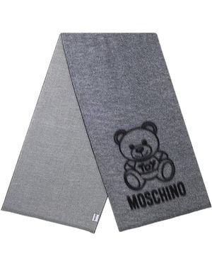 Moschino Winter Scarves - Grijs