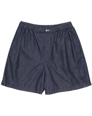 Acne Studios Korte Broeken ,Blauw ,Denim Casual Denim Shorts